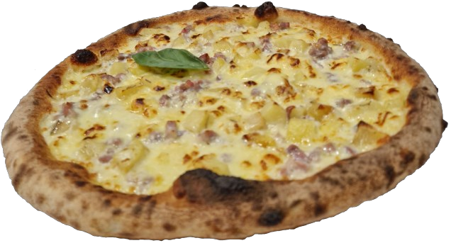 Pizzas base crème